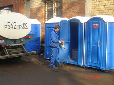 Обслуживание туалетных кабин