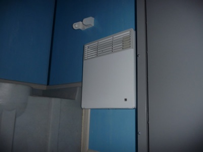 Отопление для туалетной кабины